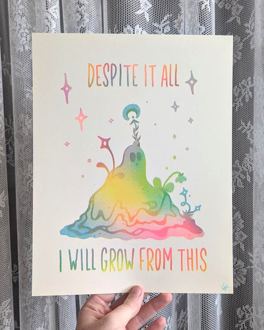 grow from this riso print