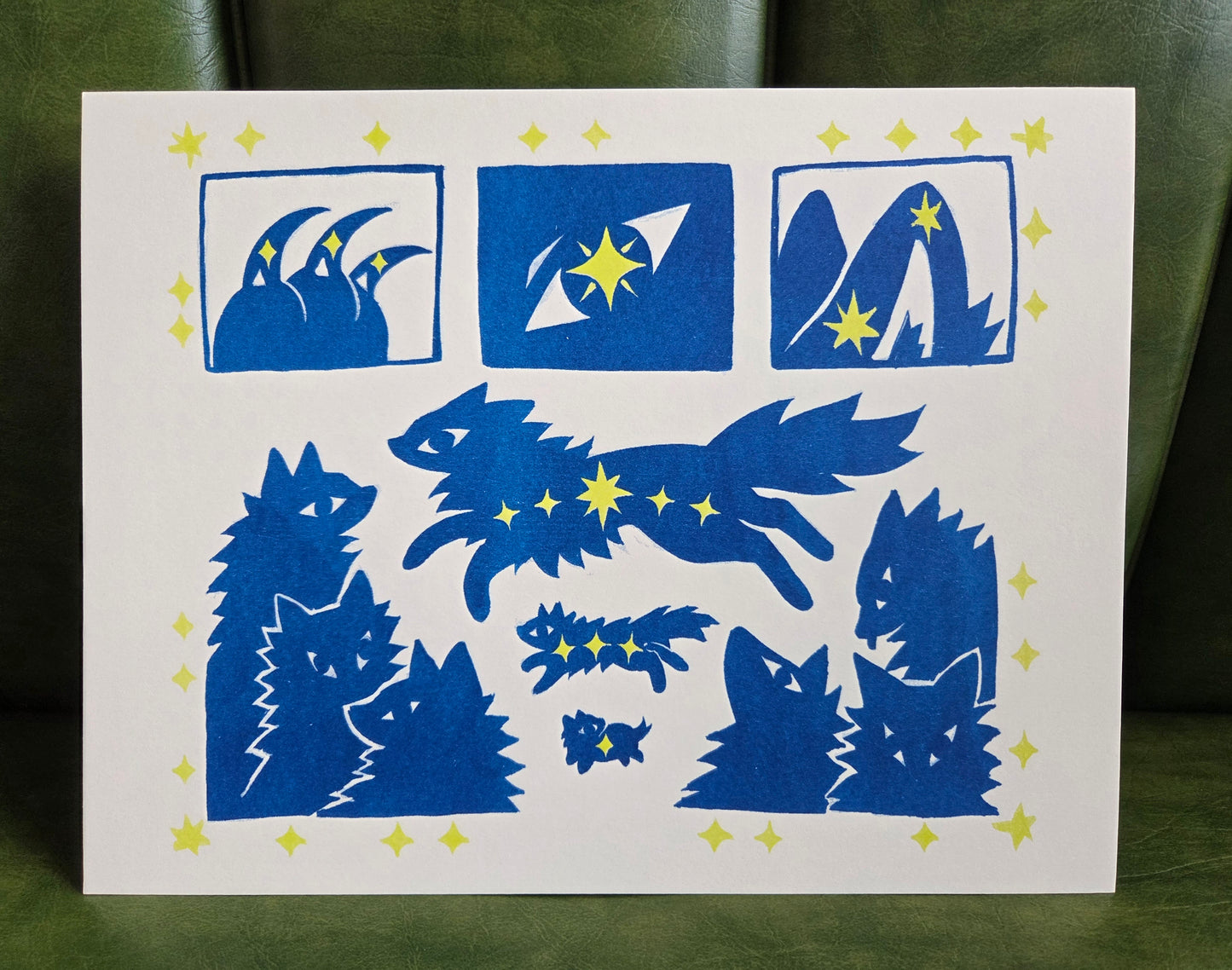starry wolf riso