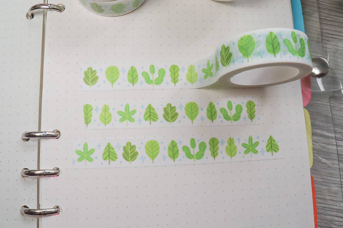 Spring Leaves Washi Tape