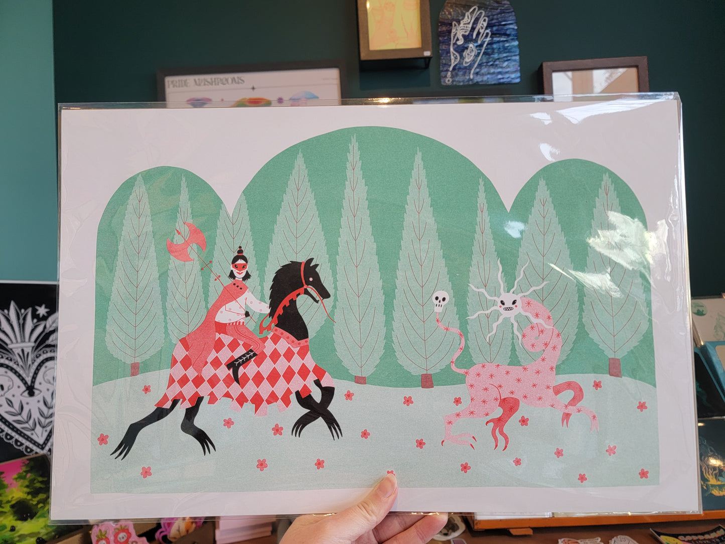 Following A Creepy Creature Into The Woods