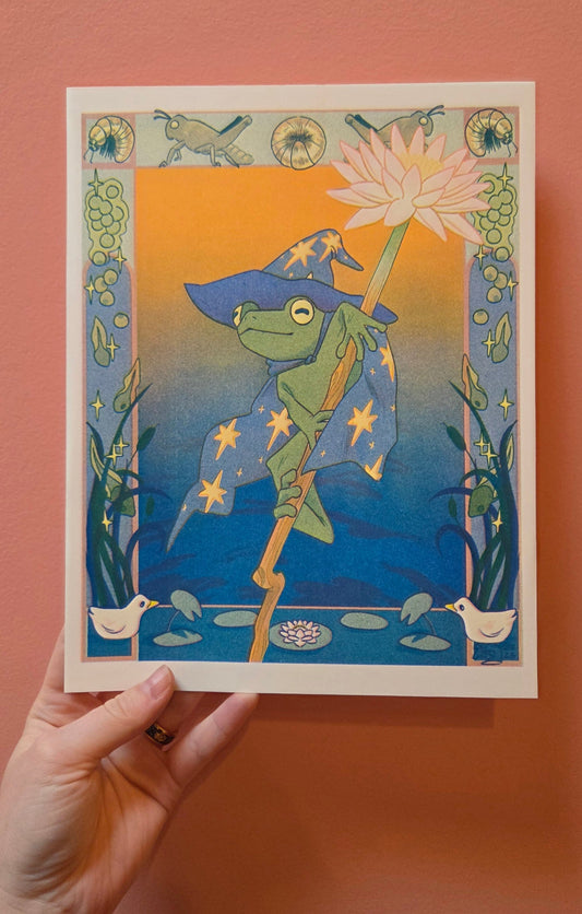 Pond Wizard print