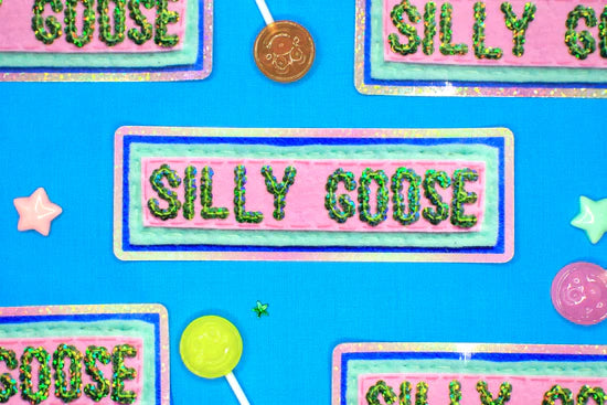 Silly Goose sticker