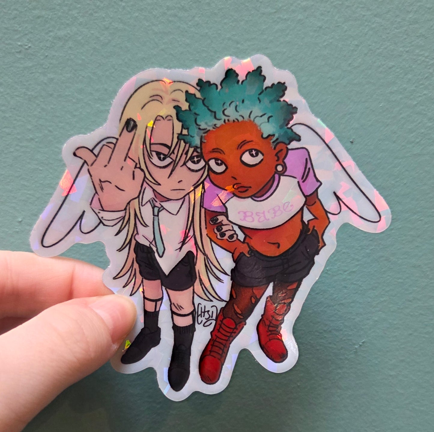 heavenly buds sticker