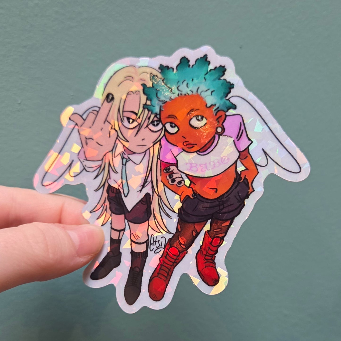 heavenly buds sticker