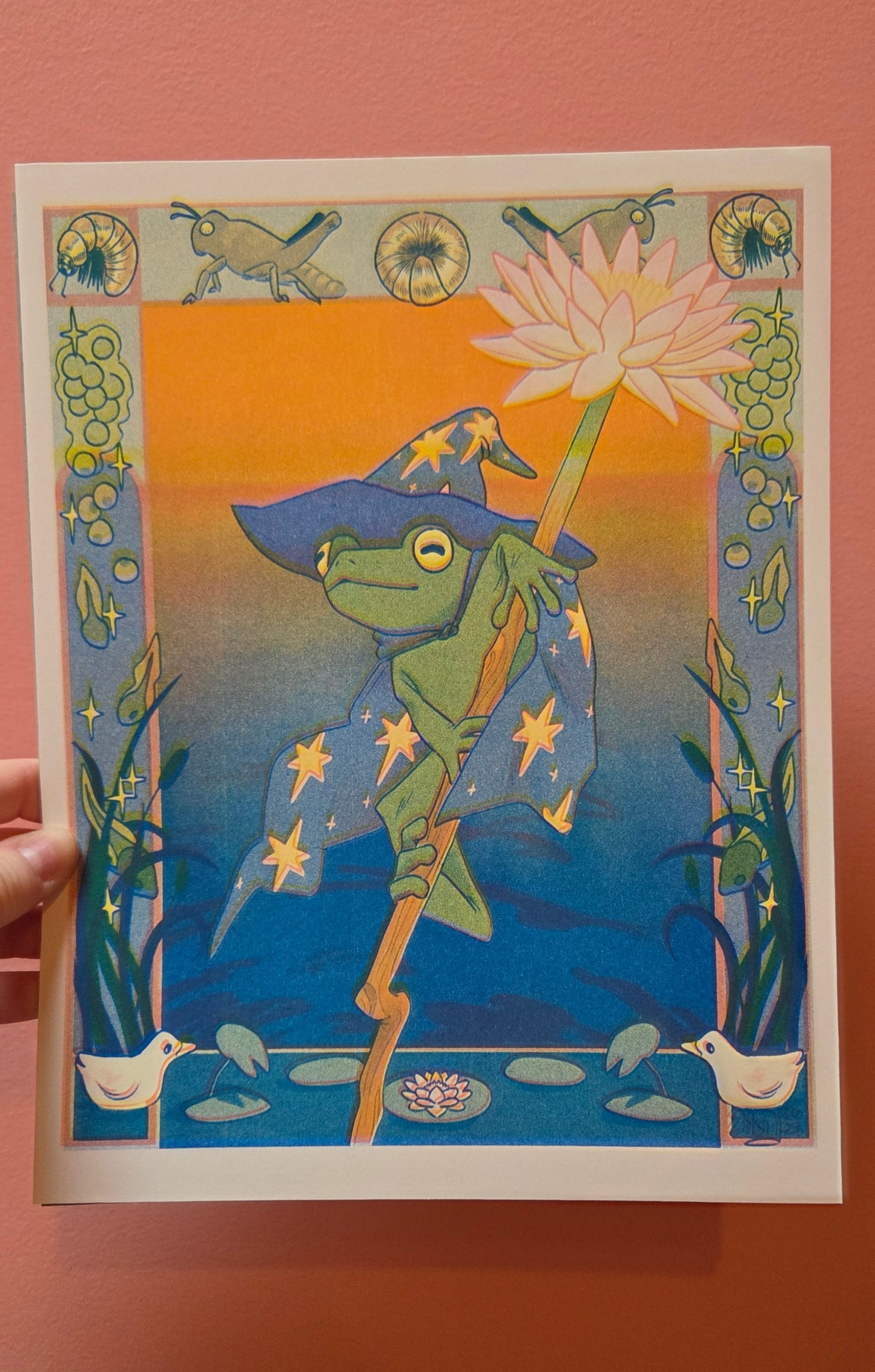 Pond Wizard print