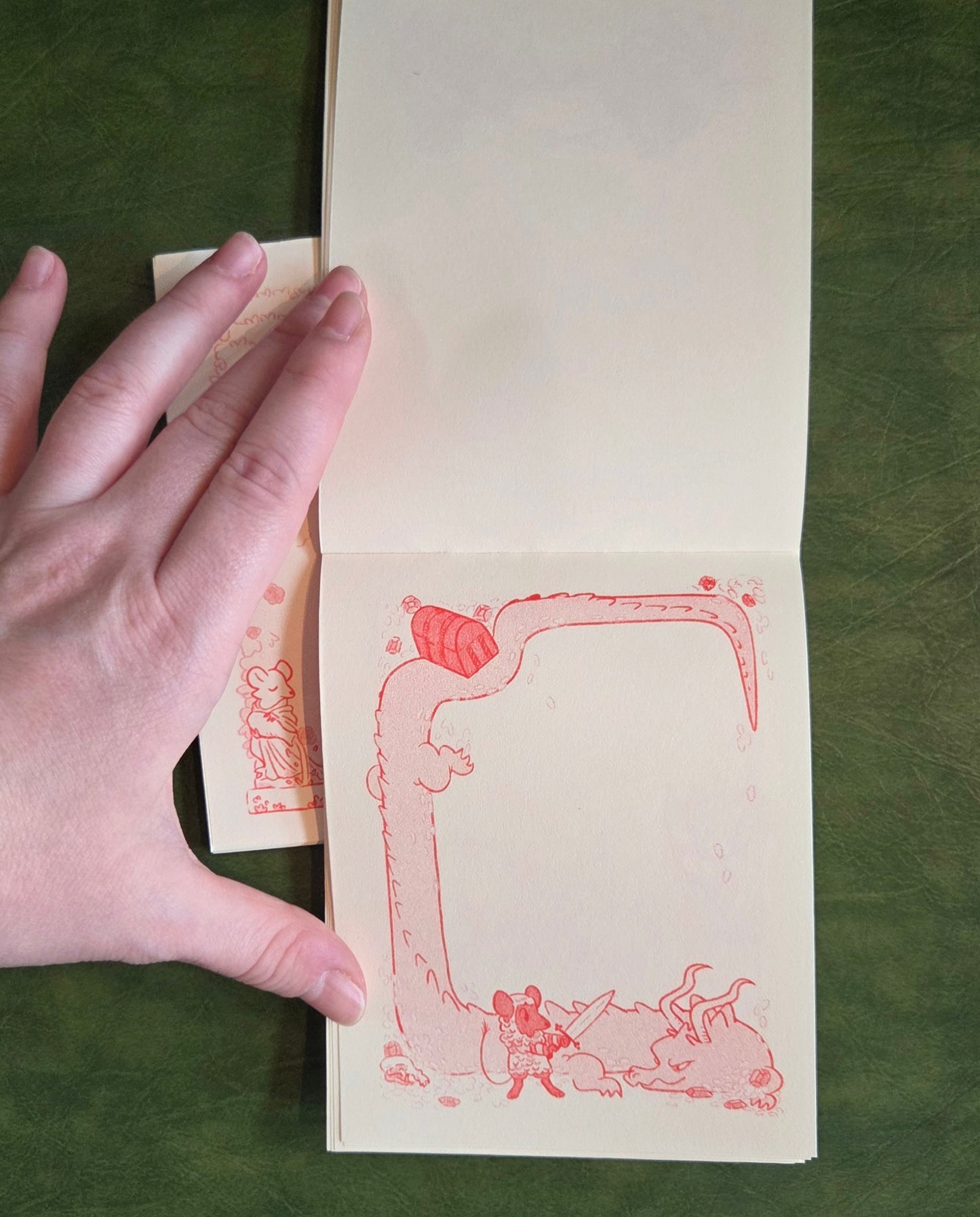 itty bitty medieval notepad