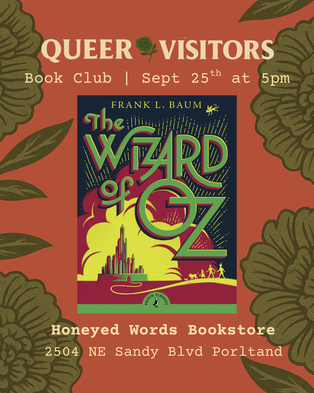 Queer Visitors 9/25 at 5pm RSVP | Drag Story Hour