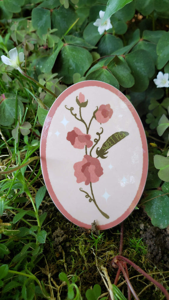 sweet pea stickers