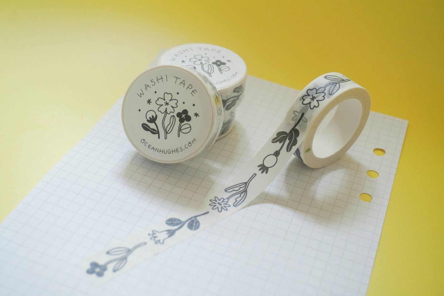Flower Doodles Washi Tape