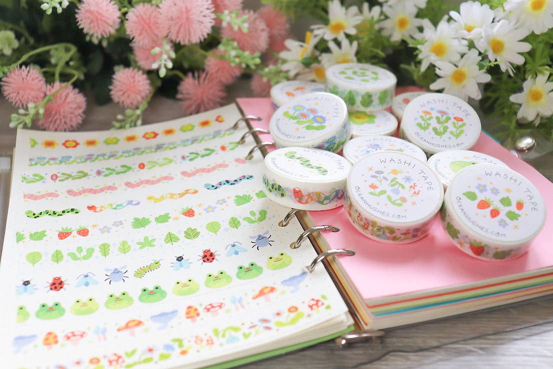 Spring Leaves Washi Tape