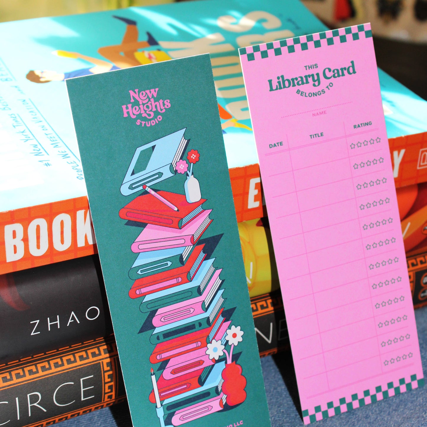 Pink Tracker Bookmark
