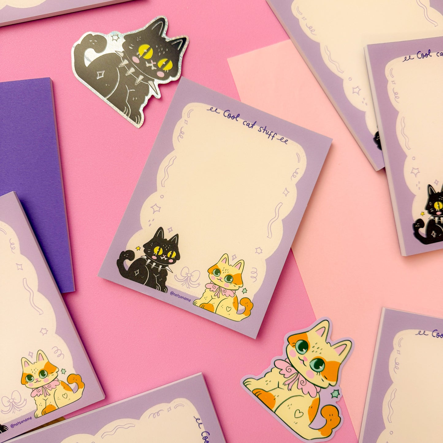 Cat Stuff Memo Note Pads