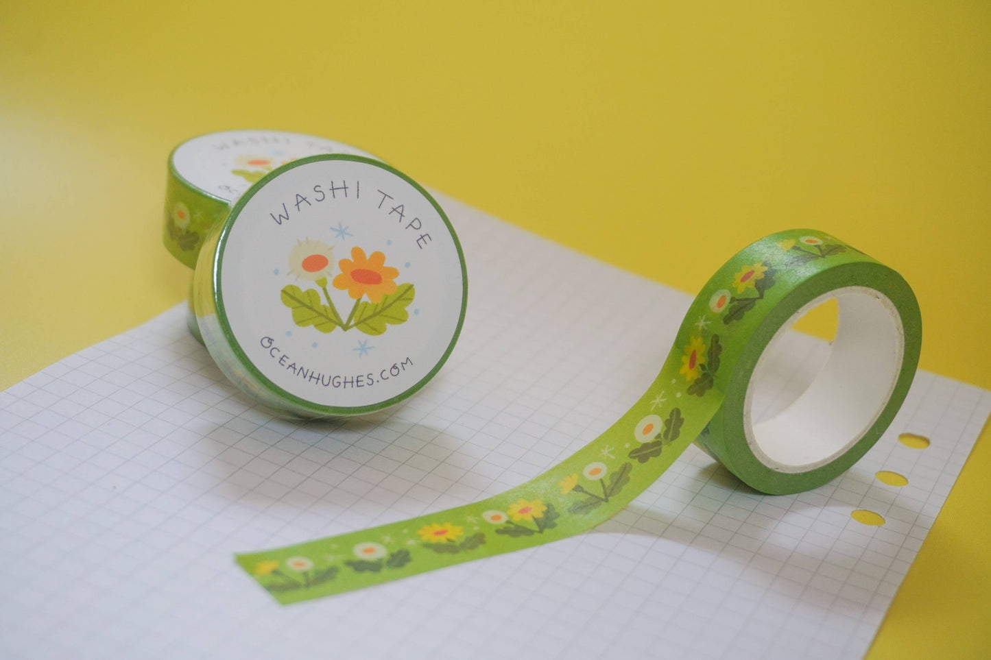 Dandelion Washi Tape