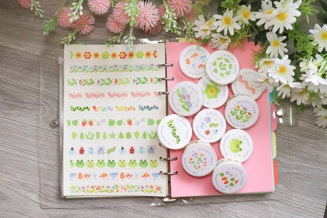Spring Leaves Washi Tape