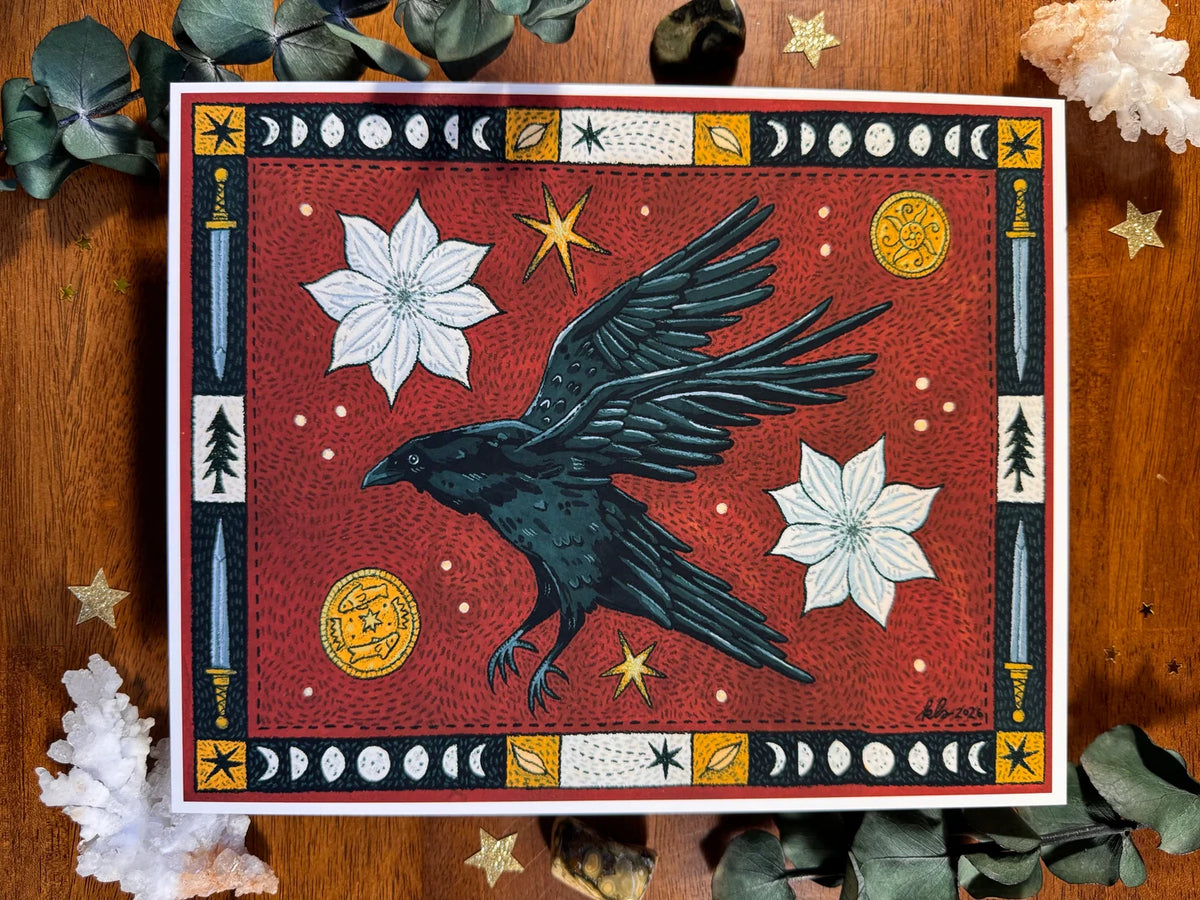 Medieval Wisdom Crow
