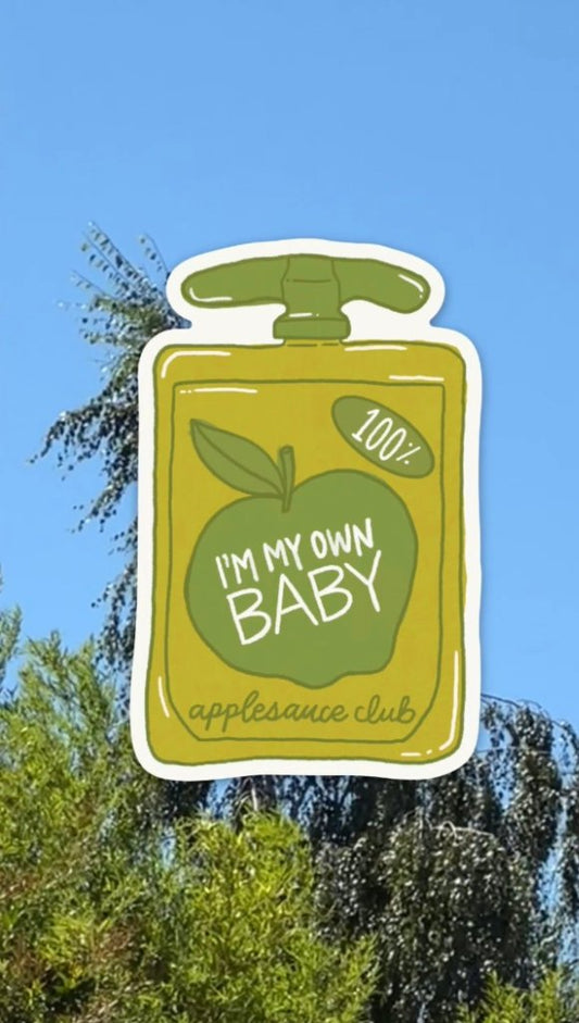 I'm My Own Baby Sticker