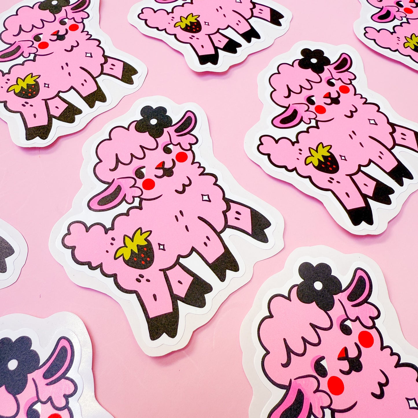 little lamb sticker