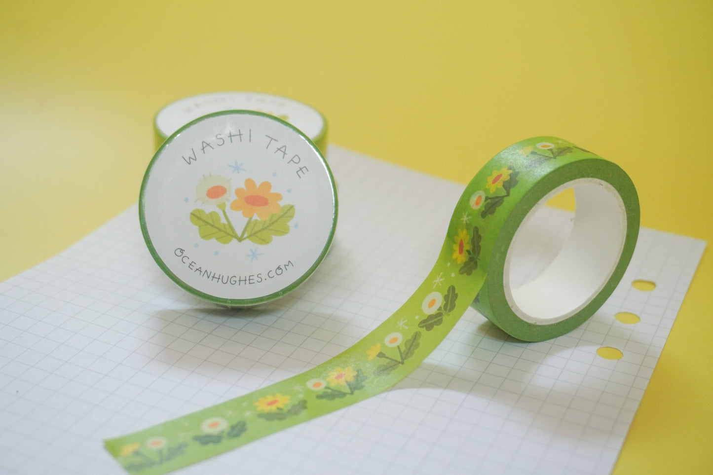 Dandelion Washi Tape