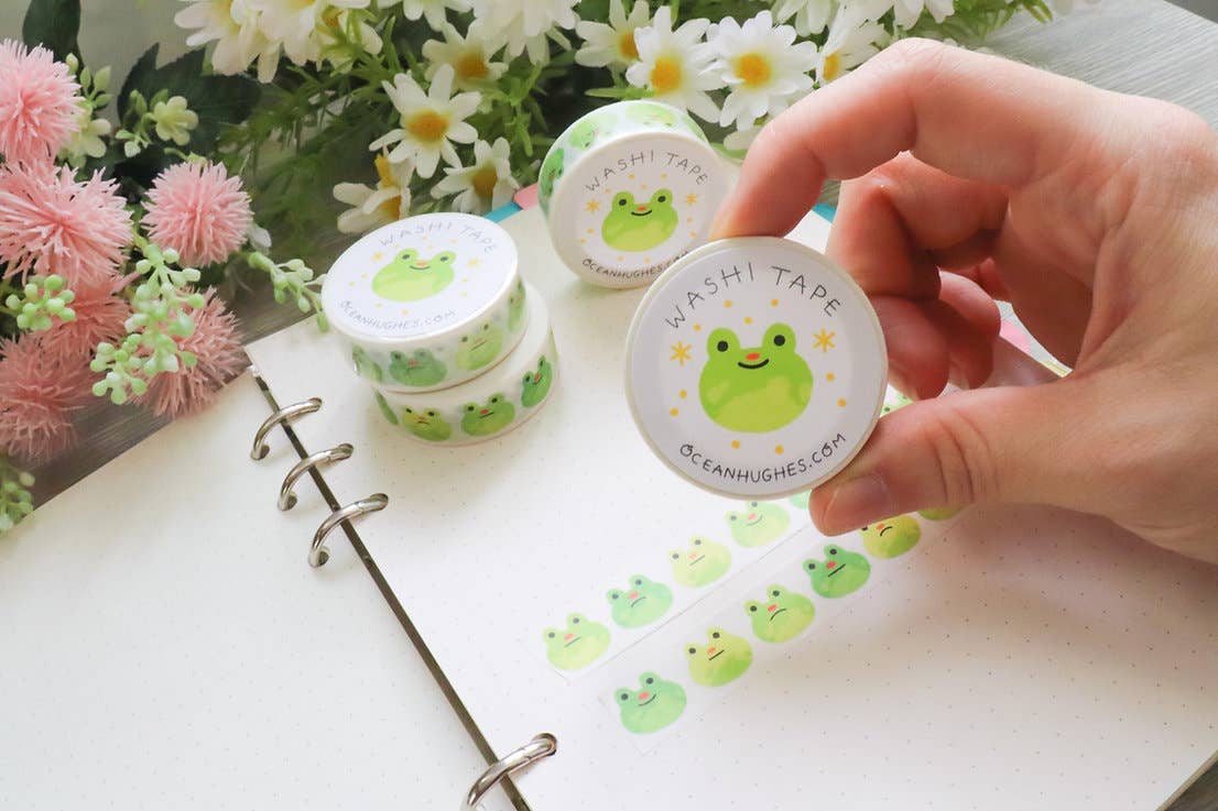 Frogs Washi Tape