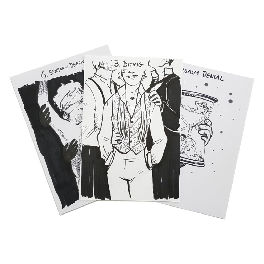 Kinktober Sir Butler and Boy by Tab Kimpton