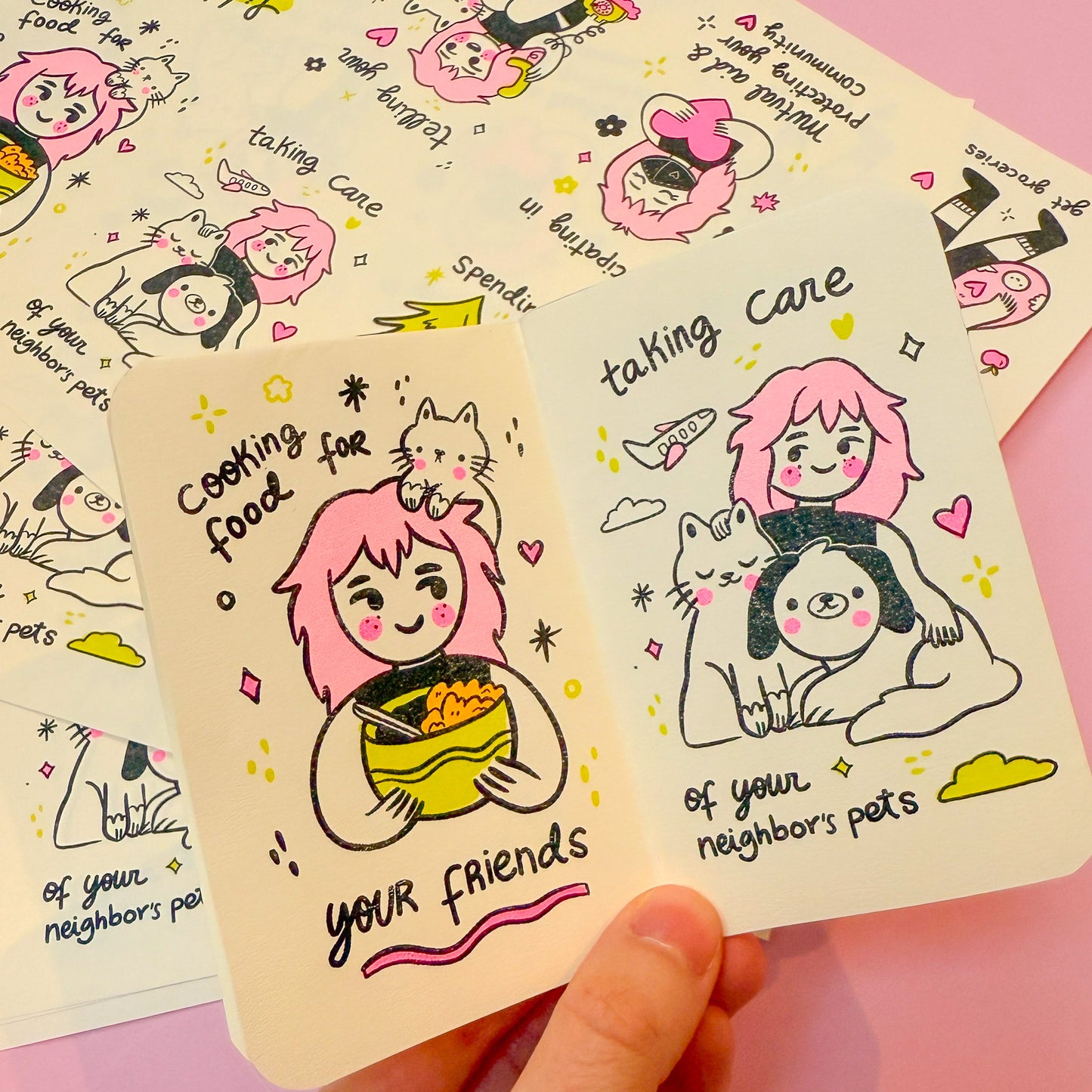 Little Acts of Kindness riso zine