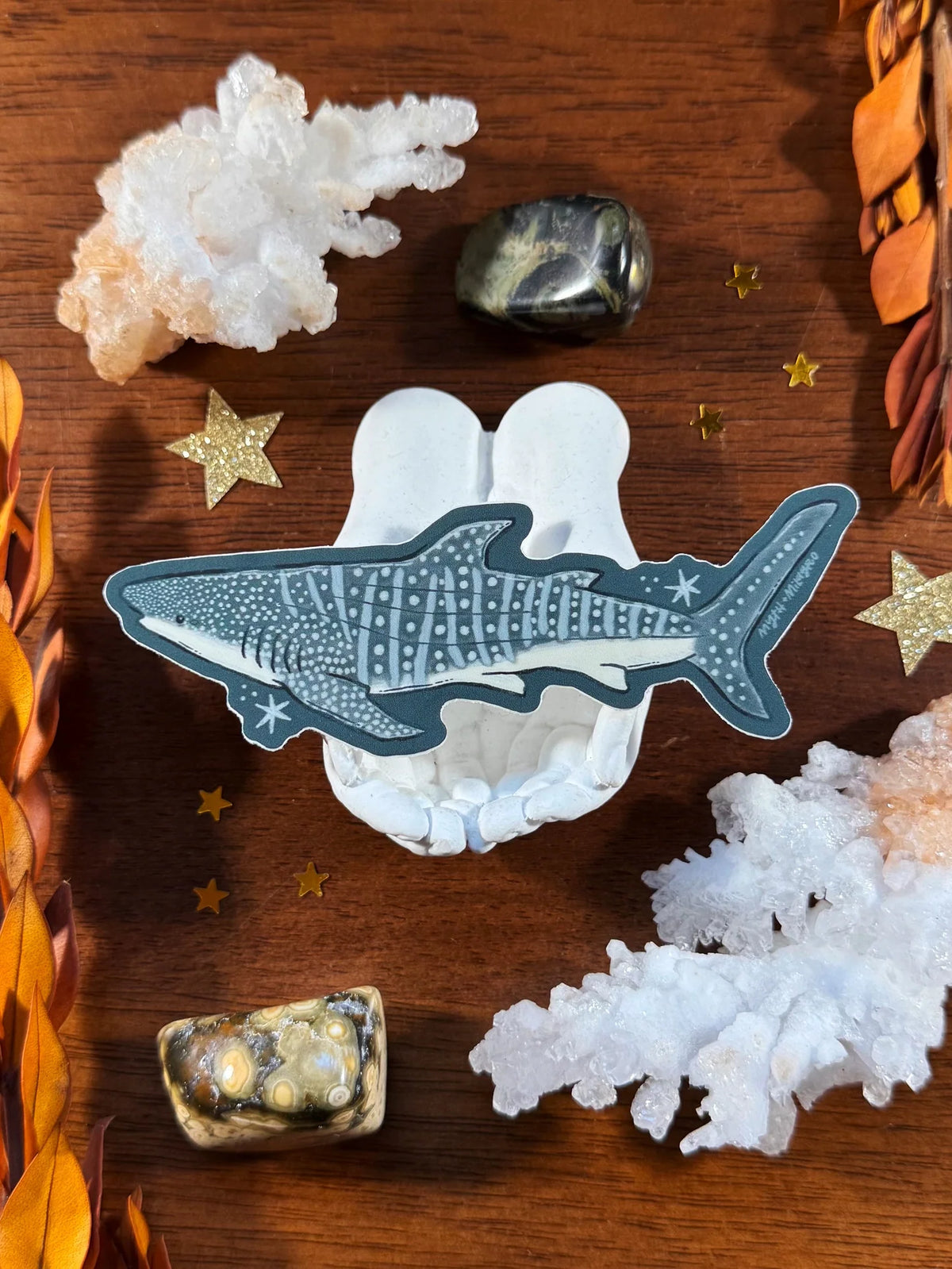Whale Shark Waterproof Vinyl Sticker