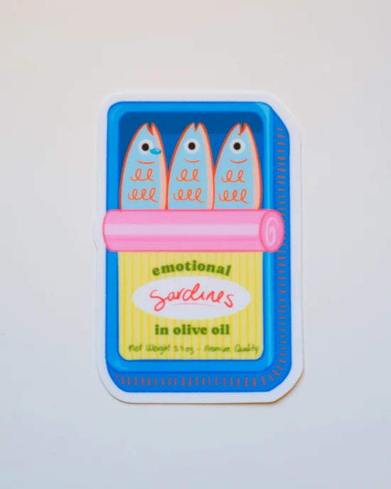 Emotional Sardines magnet