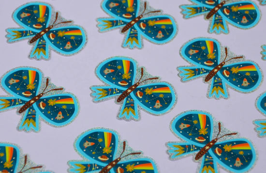 Space Moth sticker