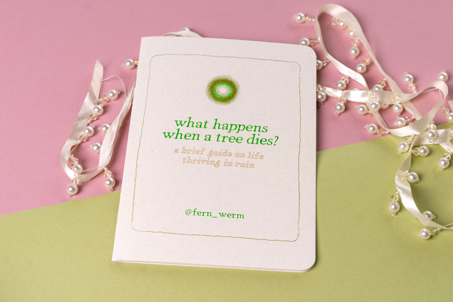 what happens when a tree dies? zine