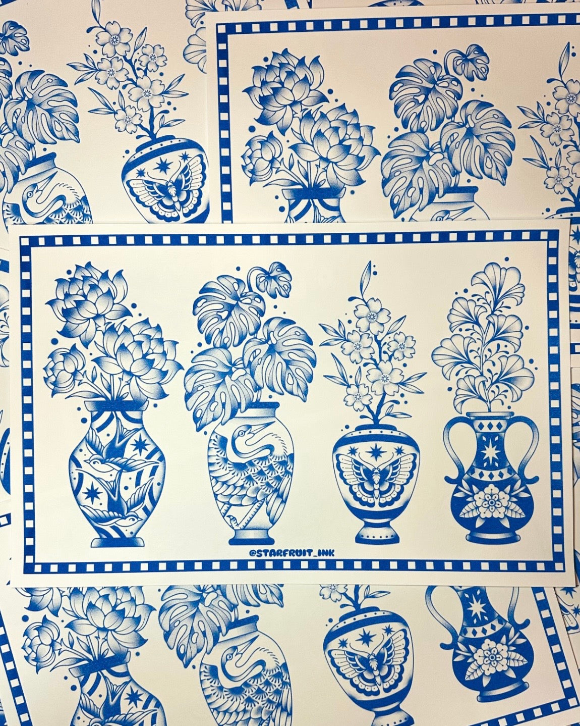 Decorated Vases