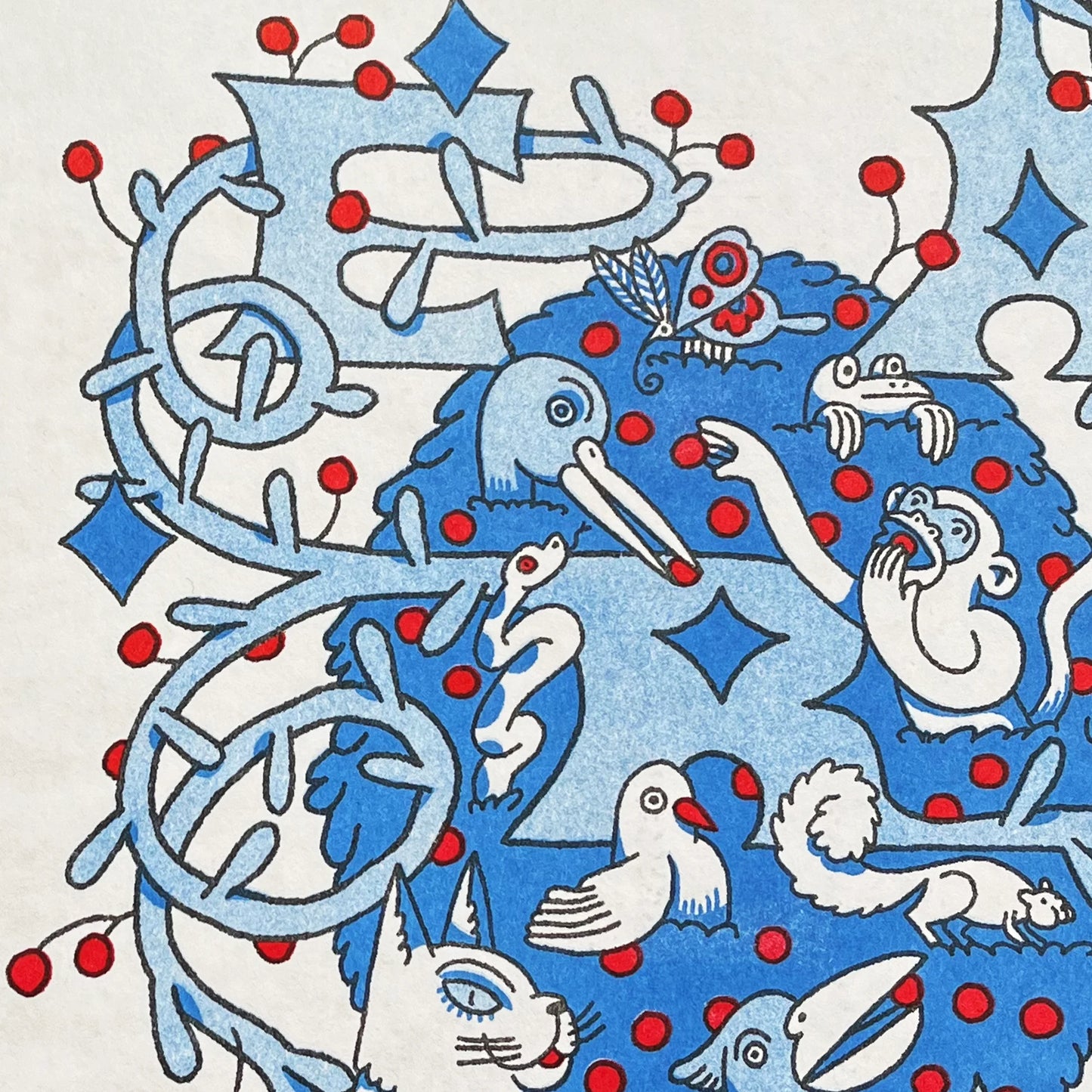Earth Riso Print