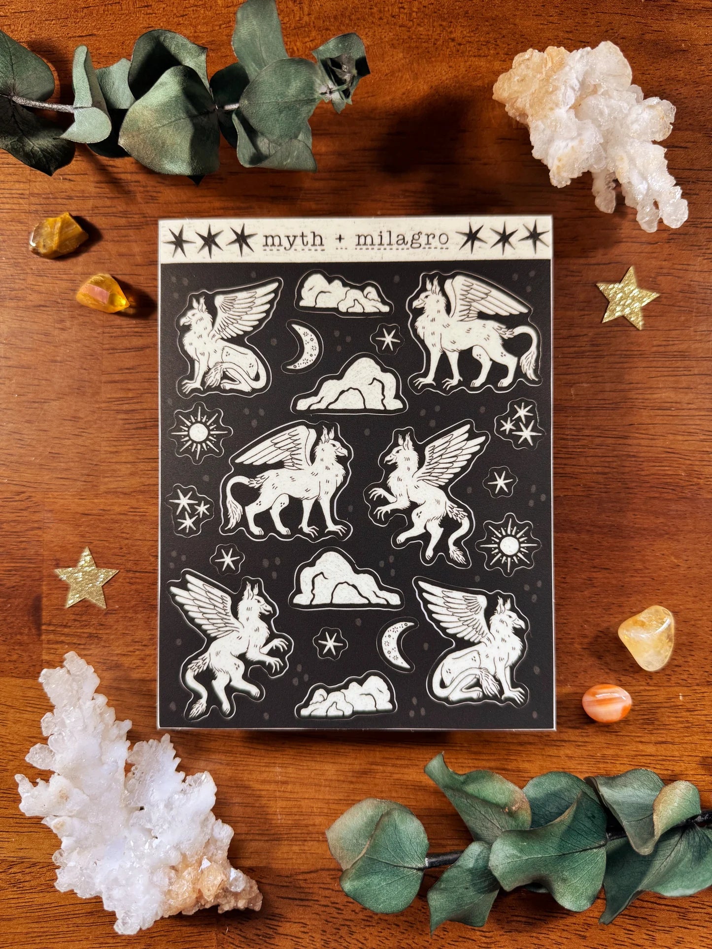 Drift of Gryphons Vinyl Sticker Sheet