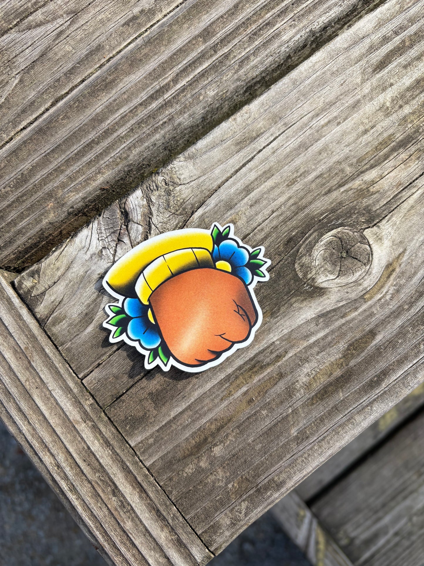 Angry Aardvark sticker