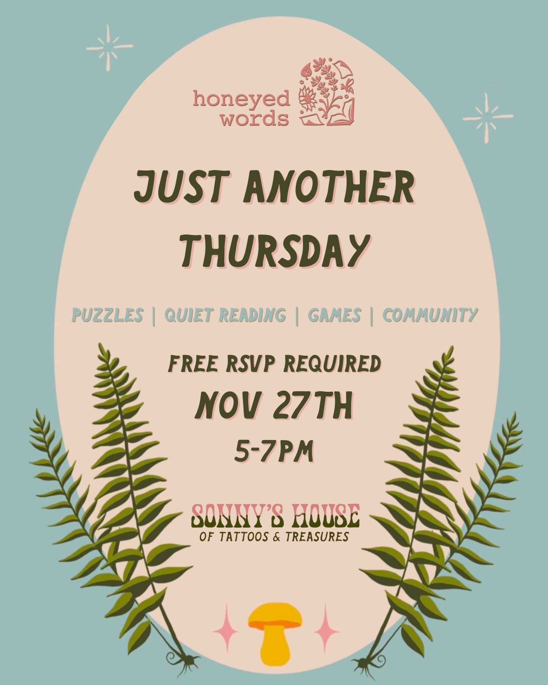 Just Another Thursday Free RSVP