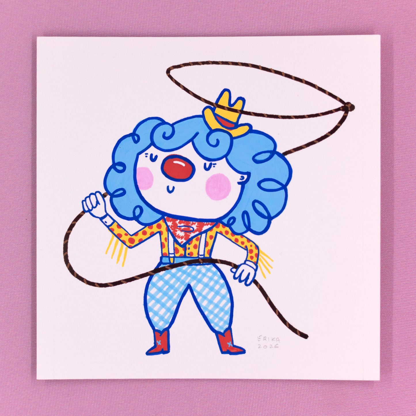 Lil’ Boots the Rodeo Clown