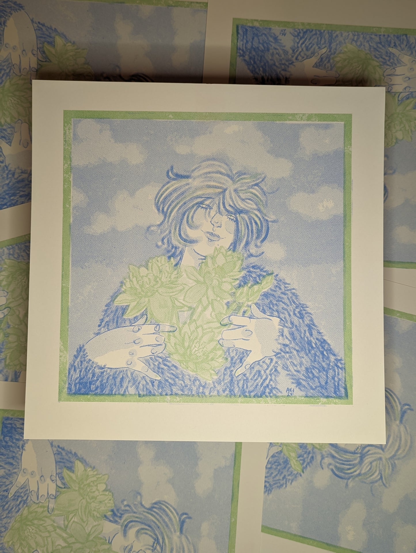 head in the clouds