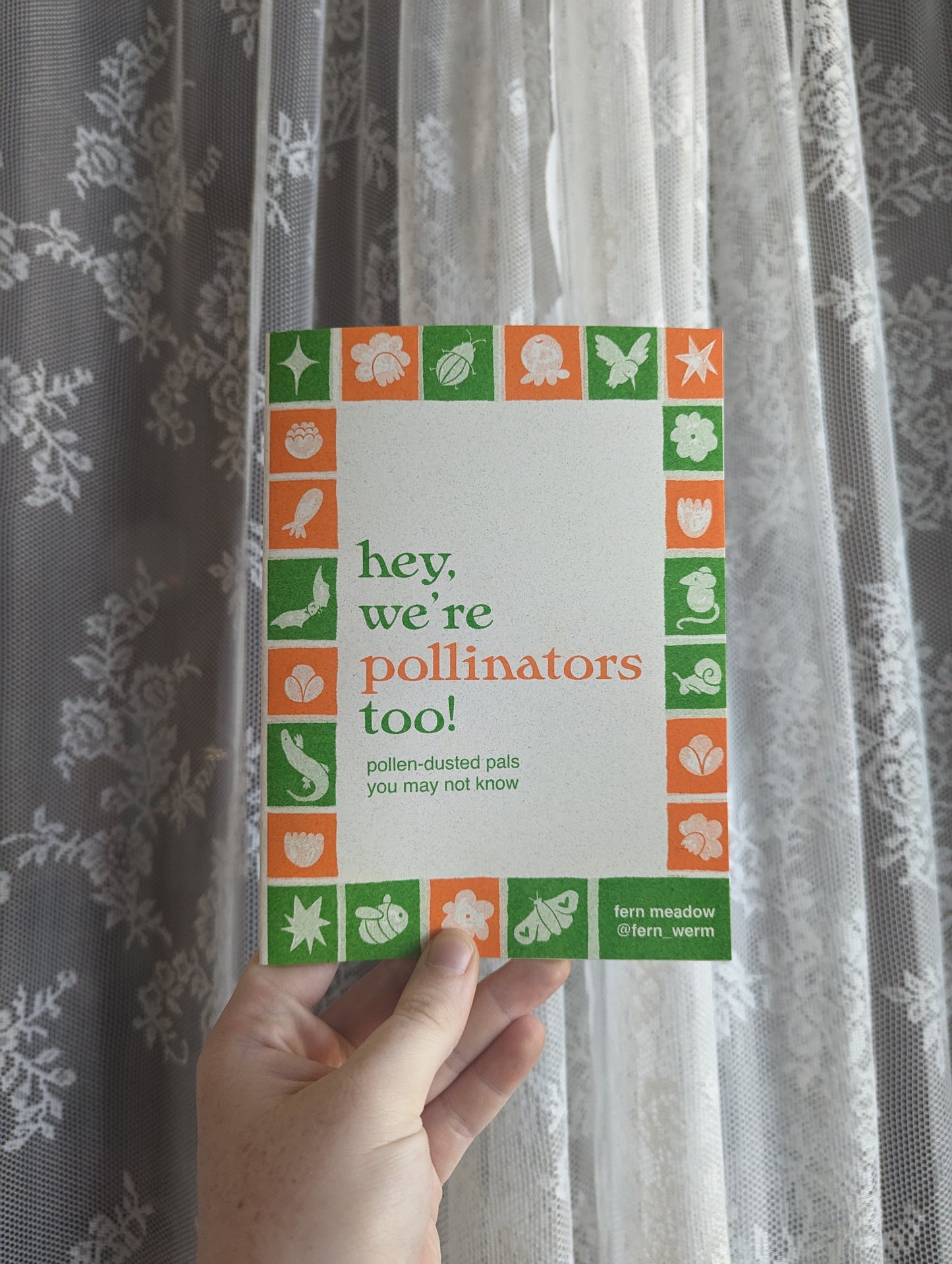 hey, we're pollinators too! zine