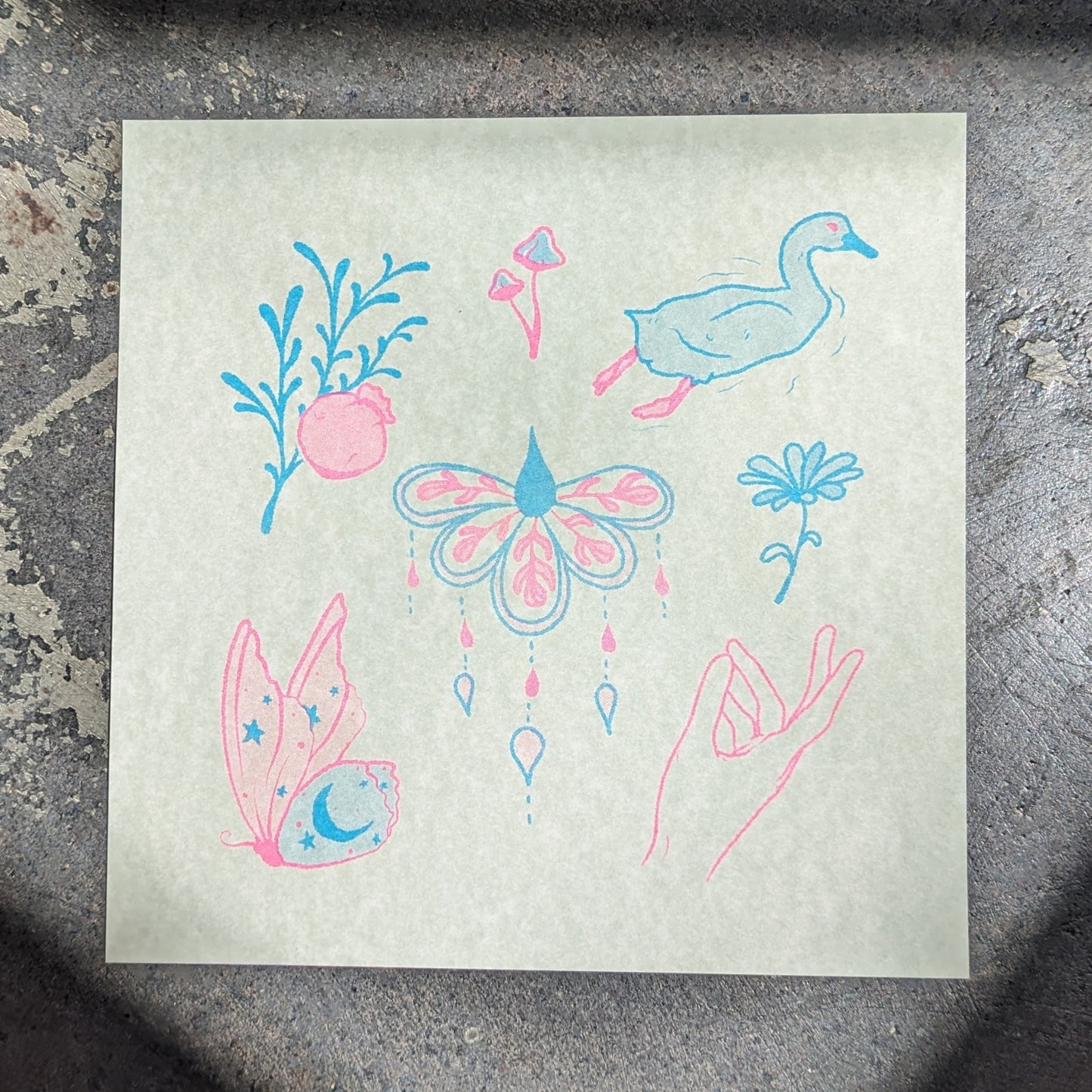 fairytale tattoo flash