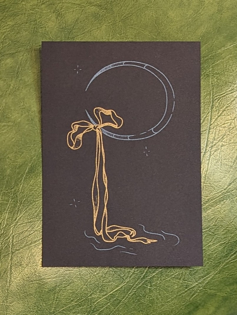 moonbow risograph print