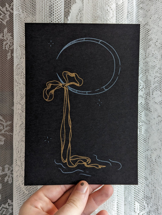 moonbow risograph print