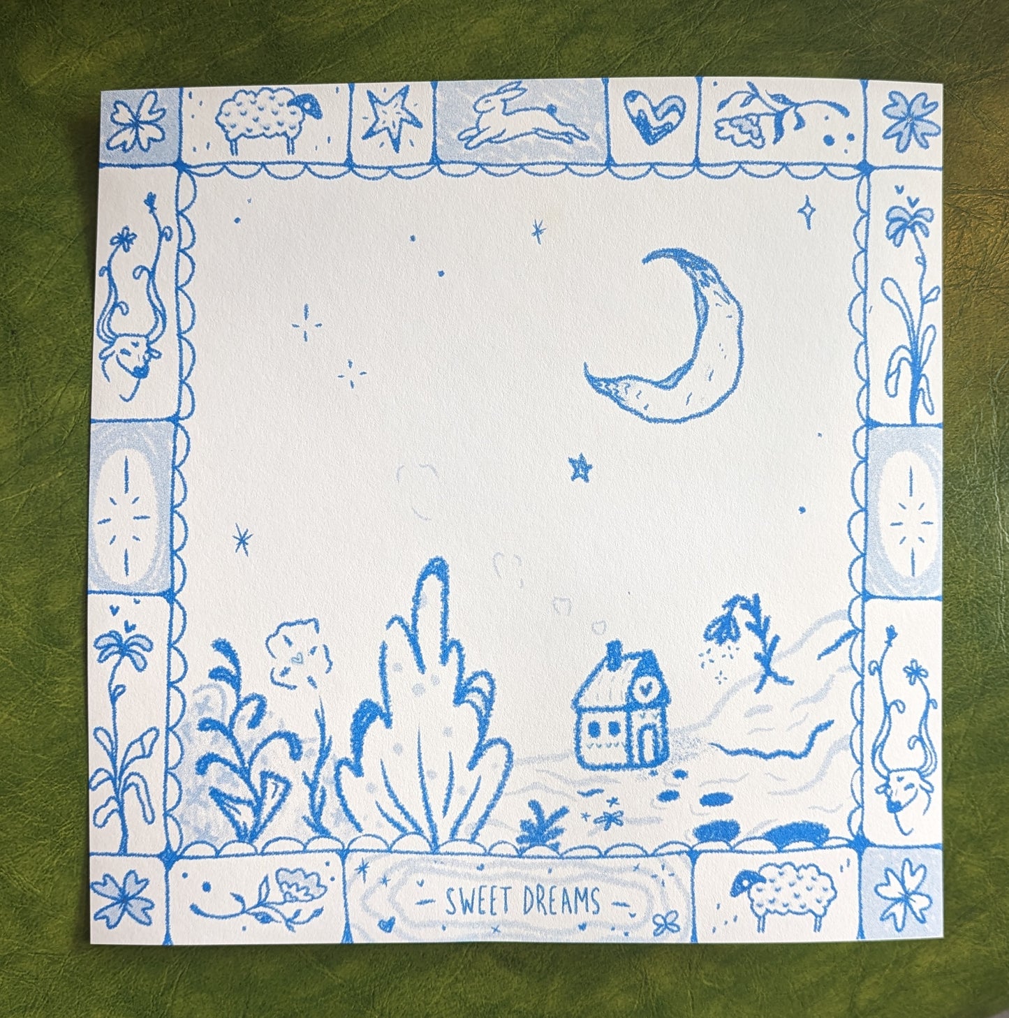 Sweet Dreams Riso Print