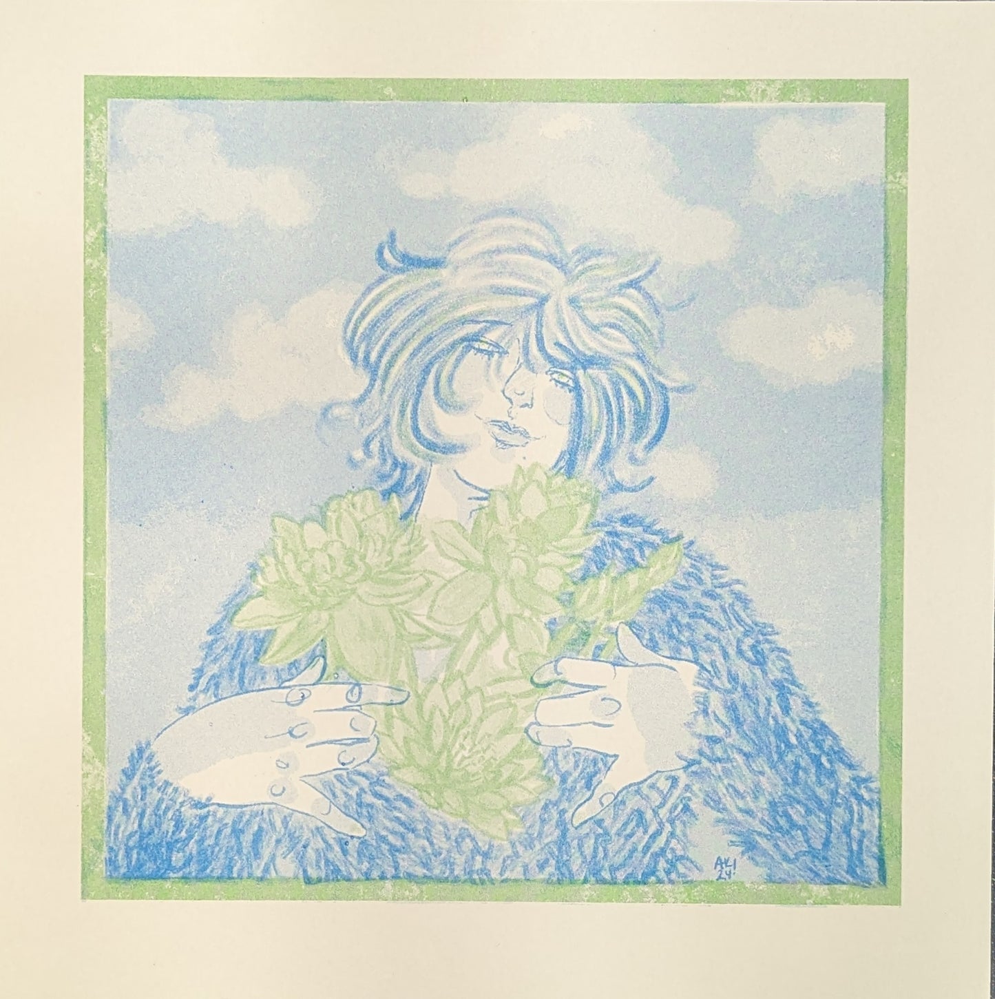head in the clouds