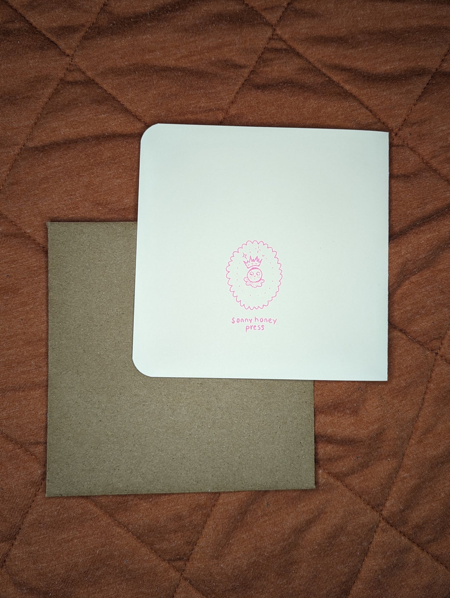 house of thanks risograph card