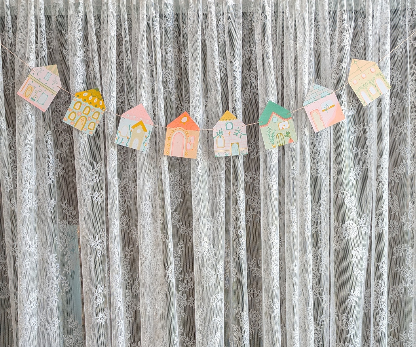 limited edition risograph neighborhood garland