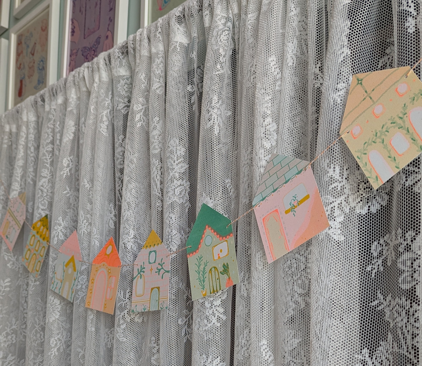 limited edition risograph neighborhood garland