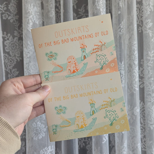 outskirts of the big bad mountains of old: a moonfolk relic zine