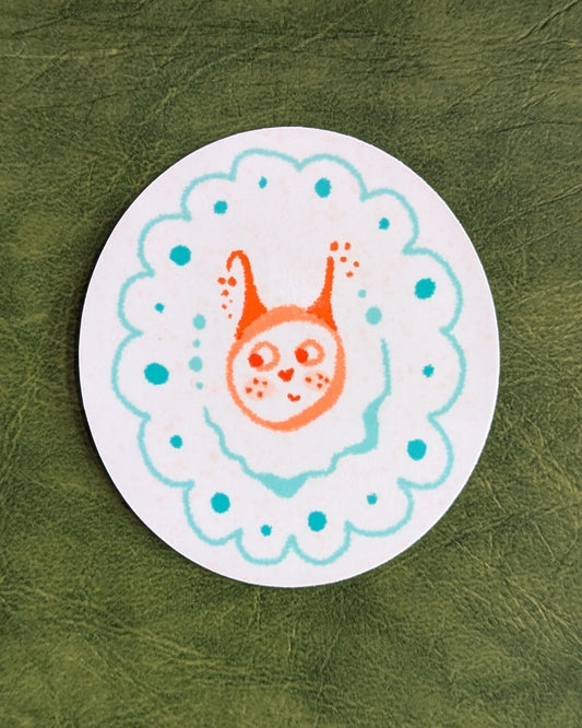 sonny honey press logo sticker