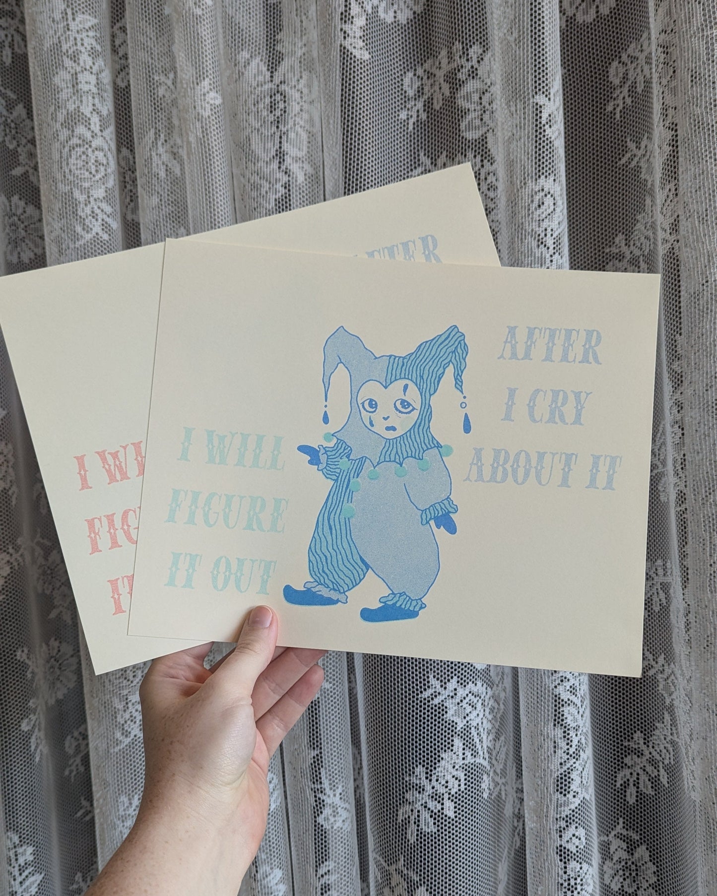 crybaby riso print