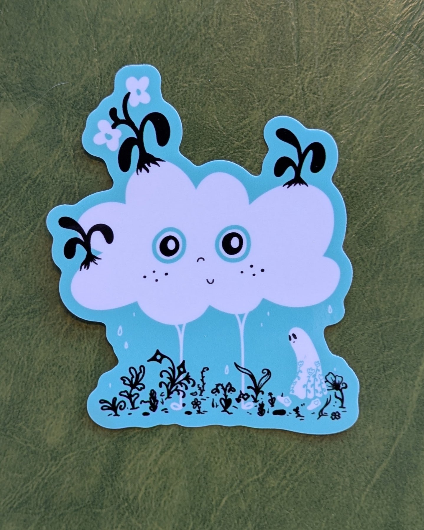puff's garden sticker