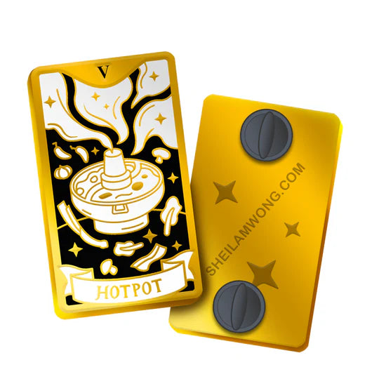 Hotpot enamel pin